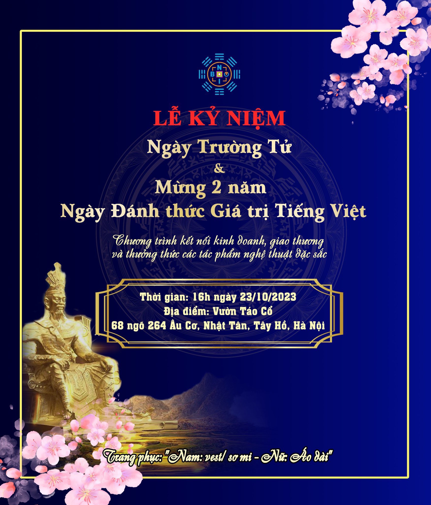 Lễ Kỷ Niệm Ngày Trường Tử, Mừng 2 năm Ngày Đánh Thức Giá Trị Tiếng Việt