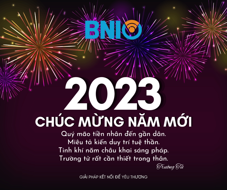 ❤️ BNIO VIỆT NAM CHÚC MỪNG XUÂN MỚI TỚI TOÀN THỂ QUÝ HỌC VIÊN, HỘI VIÊN, NHÀ ĐẦU TƯ VÀ ĐỐI TÁC
