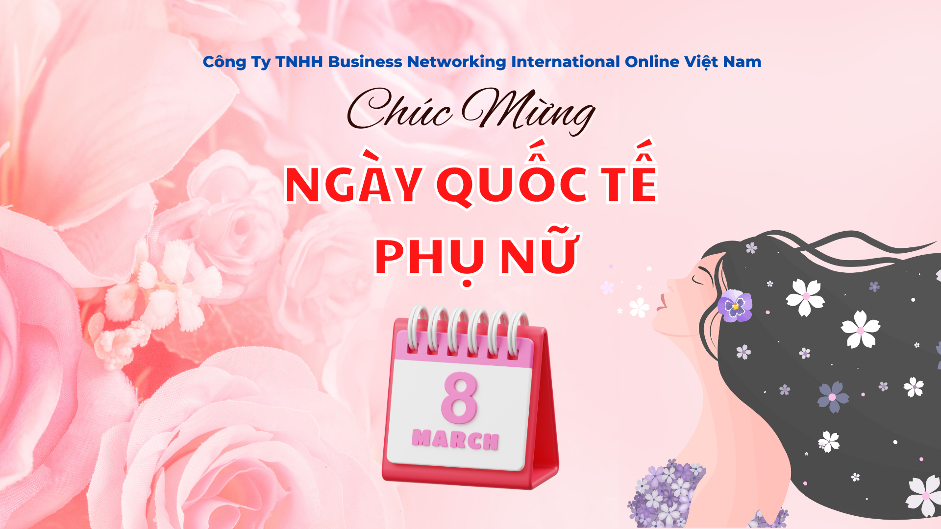 BNIO VIỆT NAM CHÚC MỪNG NGÀY QUỐC TẾ PHỤ NỮ 08/03
