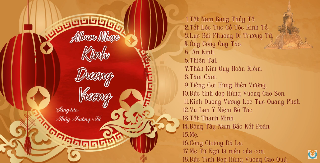 PHÁT HÀNH ALBUM NHẠC KINH DƯƠNG VƯƠNG